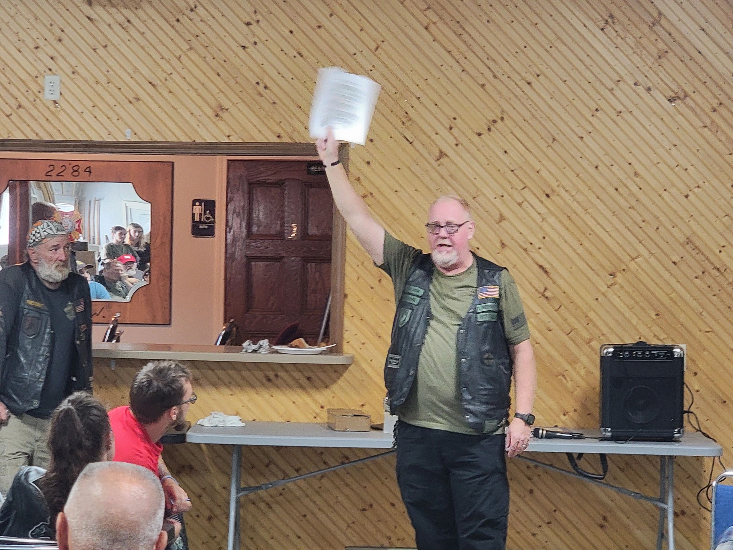 Warrior's Oath event
