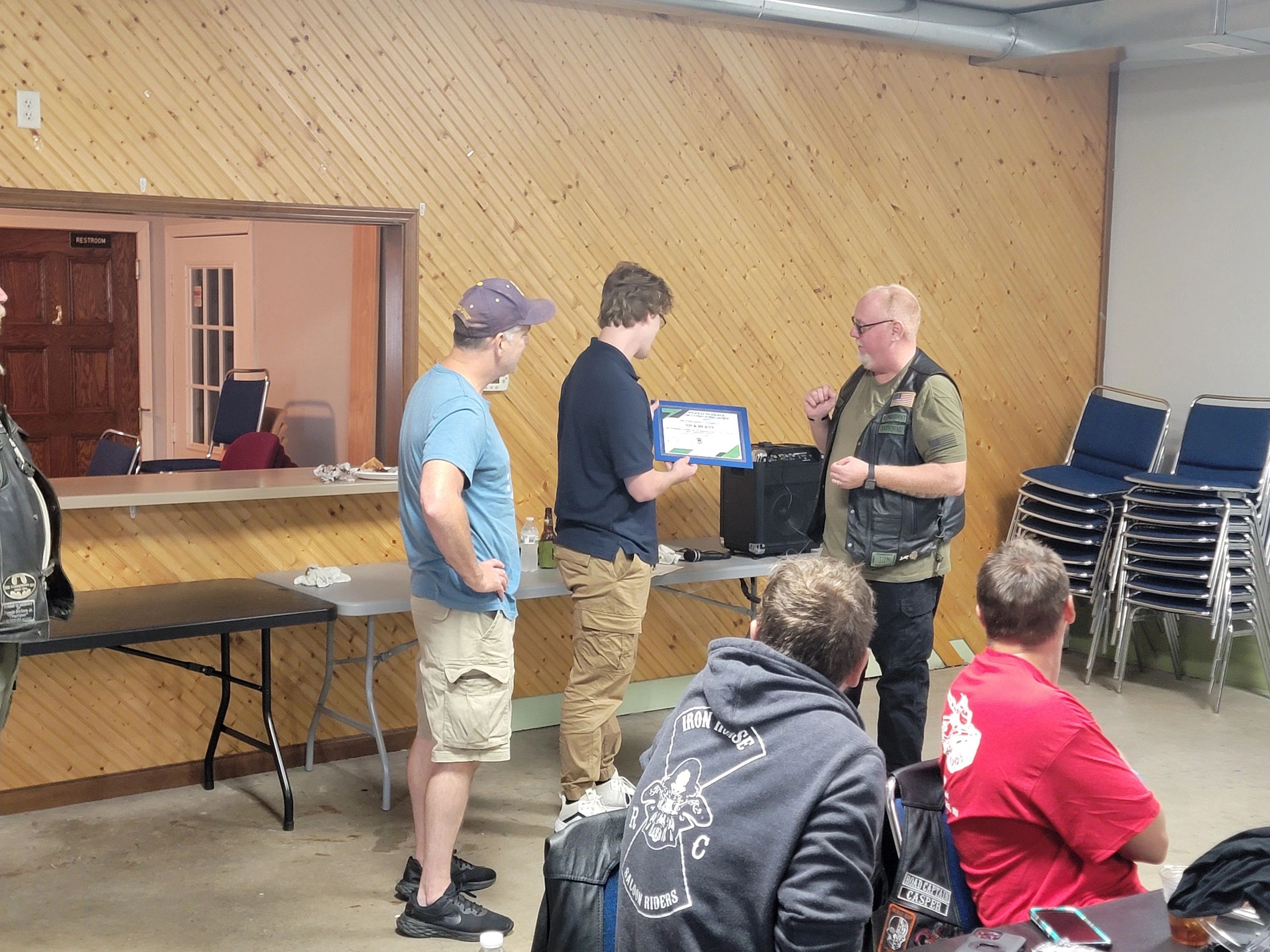 Award presentation