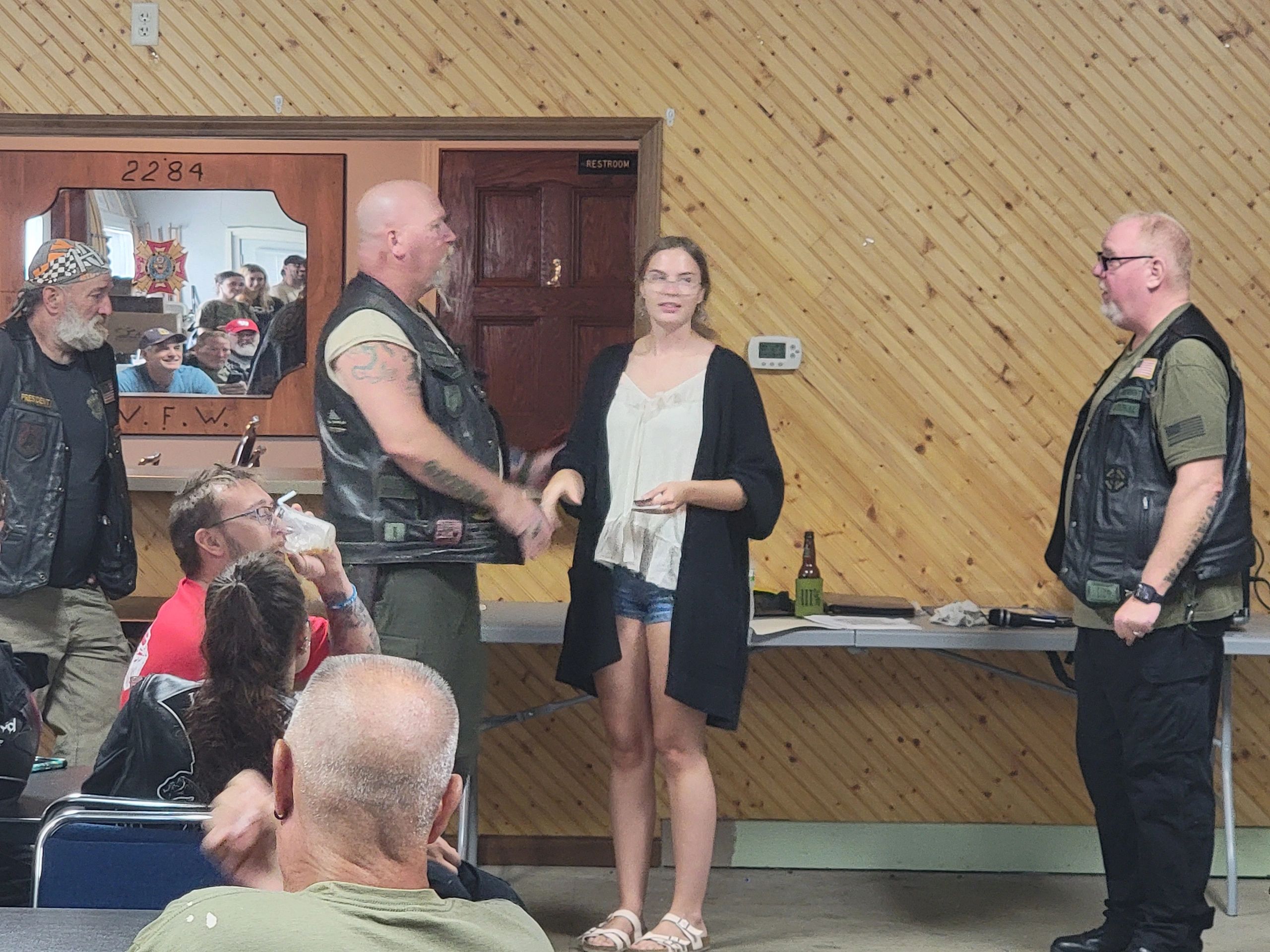 Community event presentation