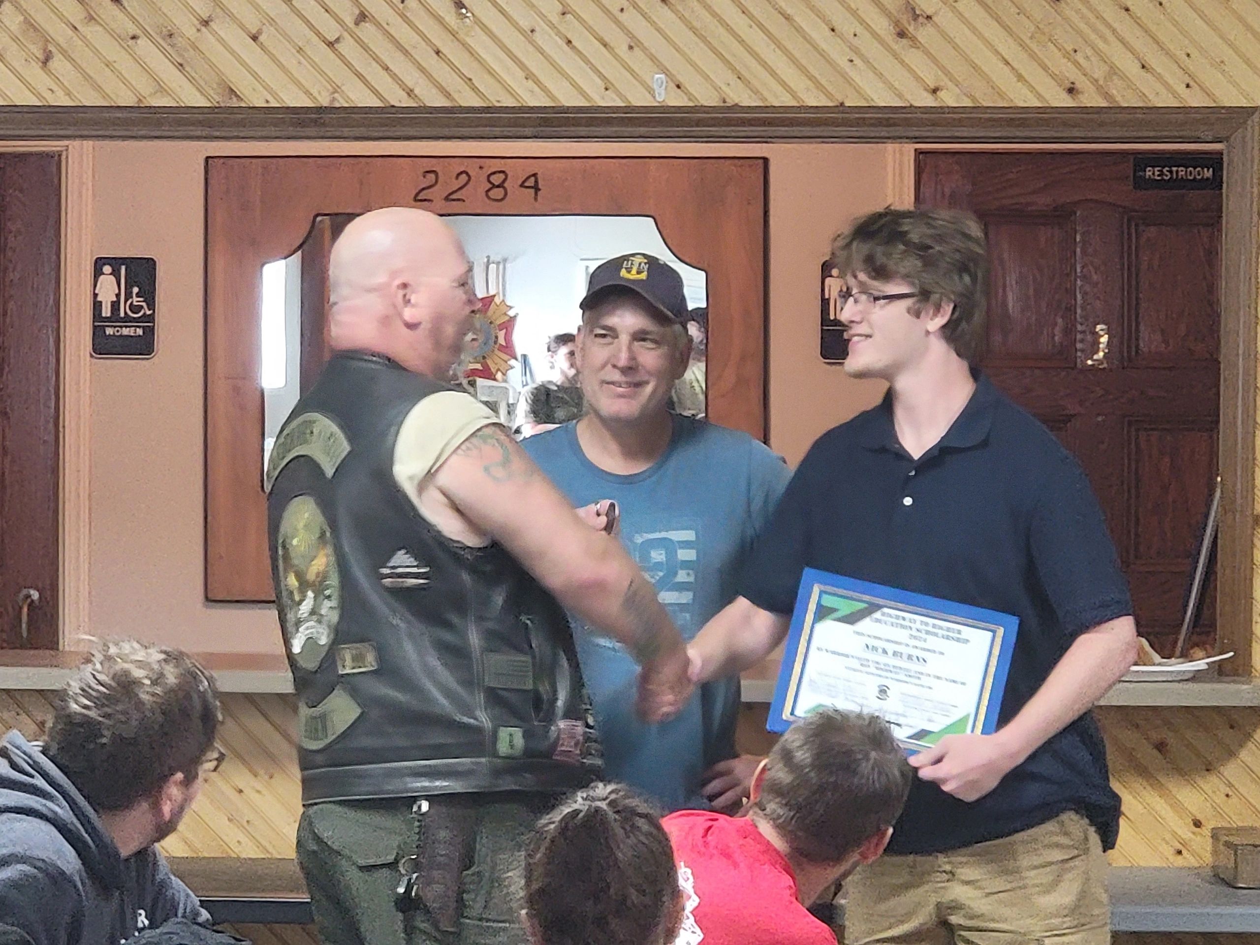 Scholarship award ceremony